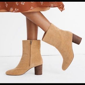 Kaila Corduroy Booties